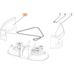 COPRICINGHIA ORIGINALE EMAK SGN532151590 | Newgardenstore.eu