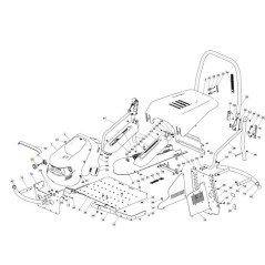 ÉCLAIRAGE LED D'ORIGINE EMAK SGN341271220R POUR TRACTEUR | Newgardenstore.eu