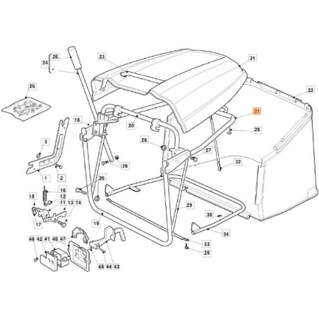 TELAIO ORIGINALE EMAK G382800101E1 | Newgardenstore.eu