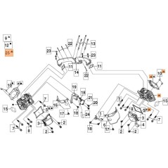 KIT DE TÊTE EMAK ORIGINAL L66151519 | Newgardenstore.eu