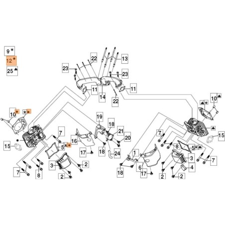 KIT DE TÊTE EMAK ORIGINAL L66151520 | Newgardenstore.eu