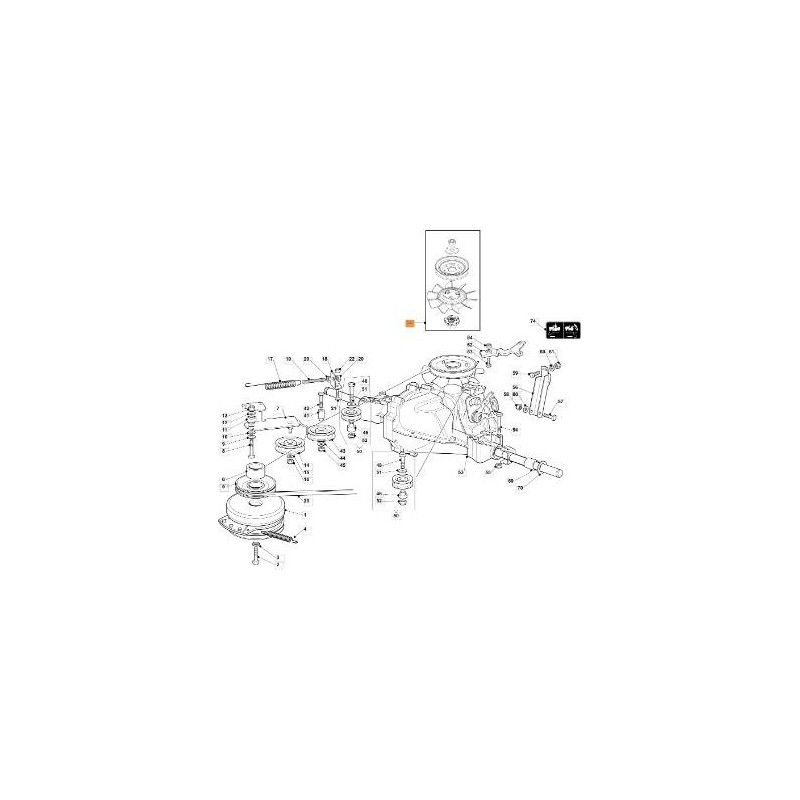 KIT POULIE/VENTILATEUR ORIGINAL EMAK 68050037