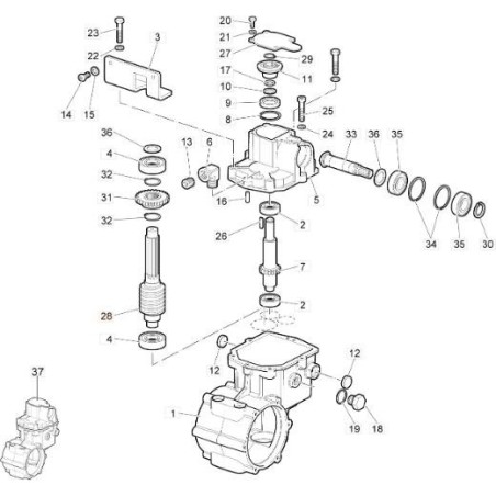 ALBERO ORIGINALE EMAK F1520002 | Newgardenstore.eu