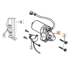 ANLASSERMOTOR (STARTERMOTOR) ORIGINAL EMAK L66150524 | Newgardenstore.eu