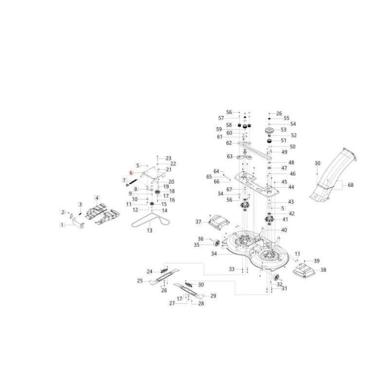 SUPPORT D'ORIGINE EMAK AK47376130