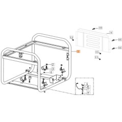 TELAIO ORIGINALE EMAK L66152444 | Newgardenstore.eu