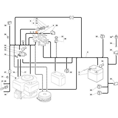 SCHEDA ELETTRONICA ORIGINALE EMAK G125722412E1 | Newgardenstore.eu