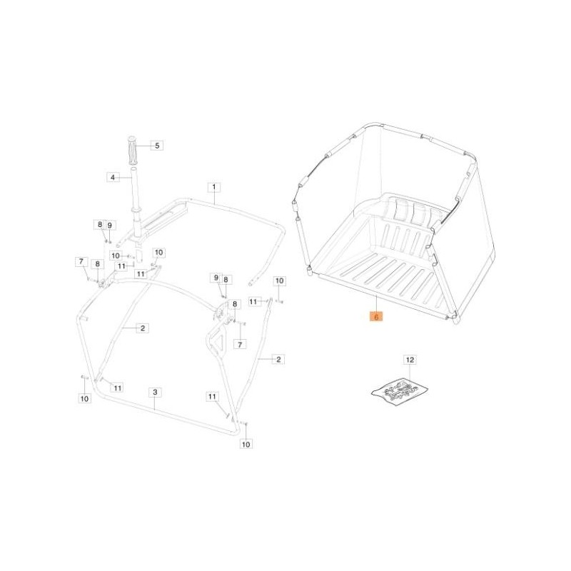 SACCO ORIGINALE EMAK 68130516R