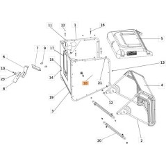 TAPA CESTA ORIGINAL EMAK SGS532074302373R | Newgardenstore.eu