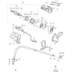 ORIGINAL ELEKTROMOTOR EMAK 4198007R | Newgardenstore.eu
