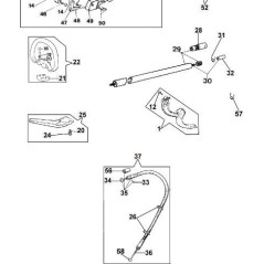 FLEXIBLE DE TRANSMISSION COMPL.D.26/23 (GAINE CAOUTCHOUC) ORIGINAL EMAK 4197018ER | Newgardenstore.eu