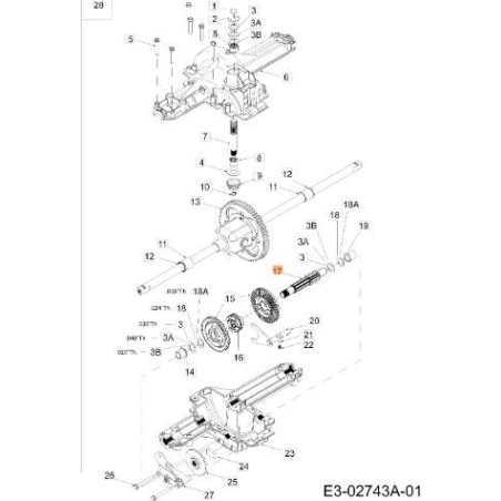 ALBERO ORIGINALE EMAK C61804079 | Newgardenstore.eu