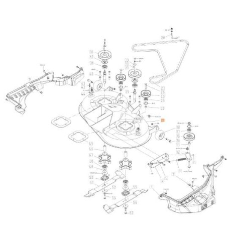 PLAQUE DE COUPE 86 ORIGINALE EMAK TS000075R | Newgardenstore.eu