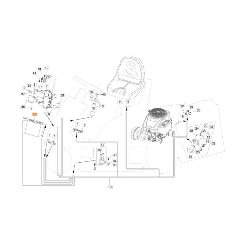 BATERIA ORIGINAL EMAK 68130586R