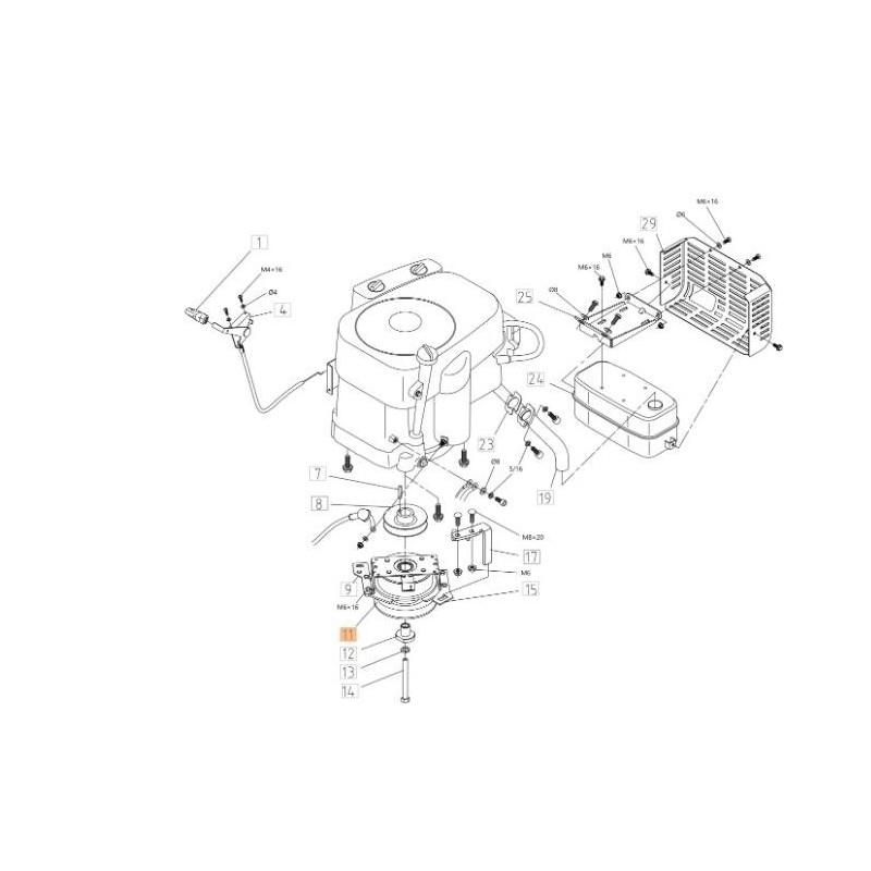 EMBRAGUE ELECTROMAGNÉTICO ORIGINAL EMAK TS000149R