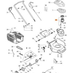 MOTOR COMPLETO ORIGINAL EMAK 66130025R