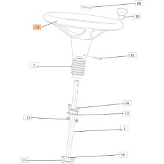 VOLANTE ORIGINAL EMAK SGN443821008 | Newgardenstore.eu