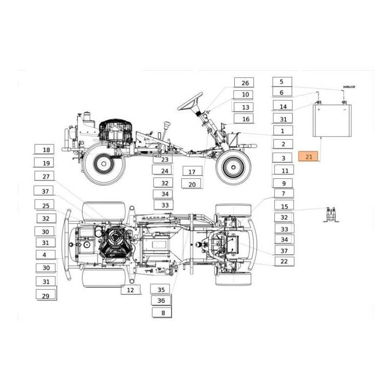 BATTERIE D'ORIGINE EMAK SGN346211006R