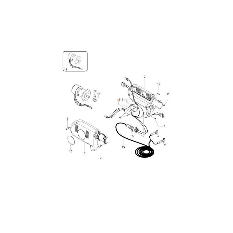 ORIGINAL ELEKTRONISCHE PLATINE EMAK CS02180107