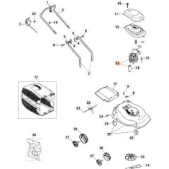 ORIGINAL ELEKTROMOTOR EMAK 66050102R | Newgardenstore.eu