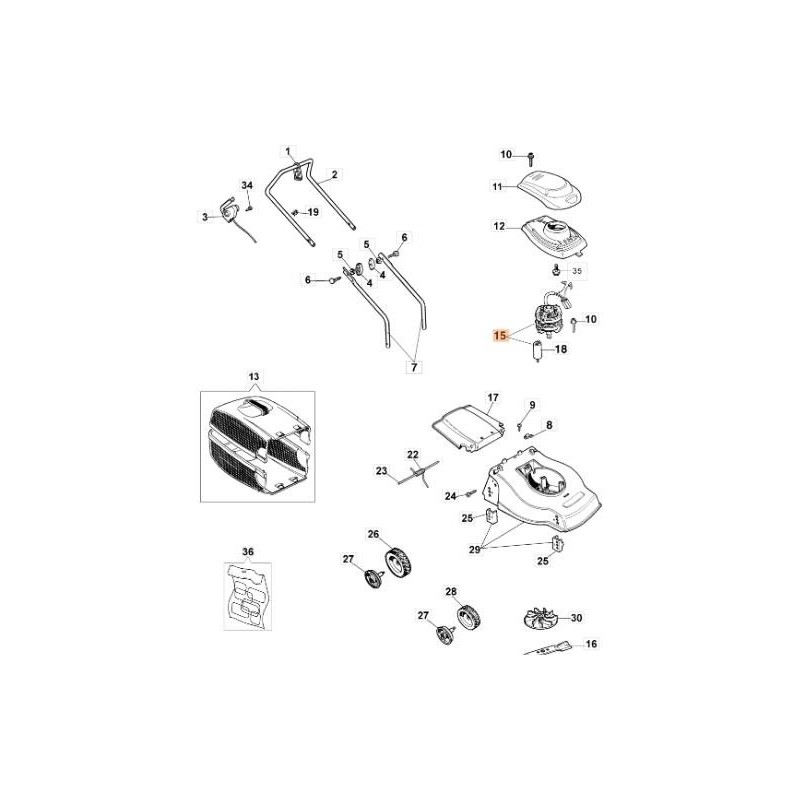 MOTORE ELETTRICO ORIGINALE EMAK 66050102R