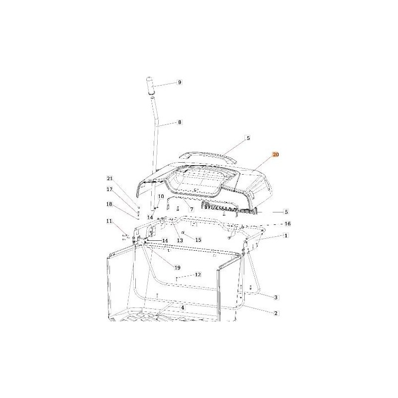 TAPA ORIGINAL EMAK SGN532151389R