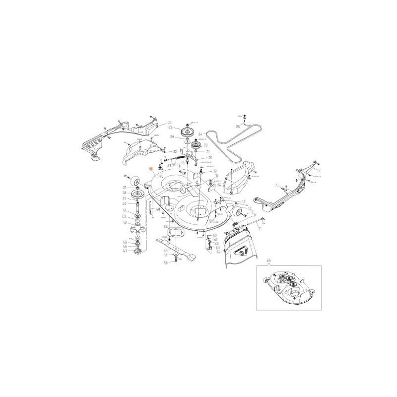 PLAQUE DE COUPE 98 ORIGINAL EMAK TS000131R