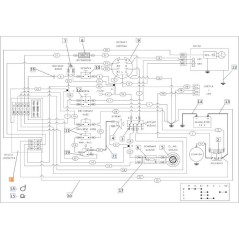DIAGRAMA ELÉCTRICO ORIGINAL EMAK SGN341271162