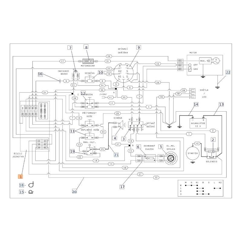SCHEMA ELETTRICO ORIGINALE EMAK SGN341271162