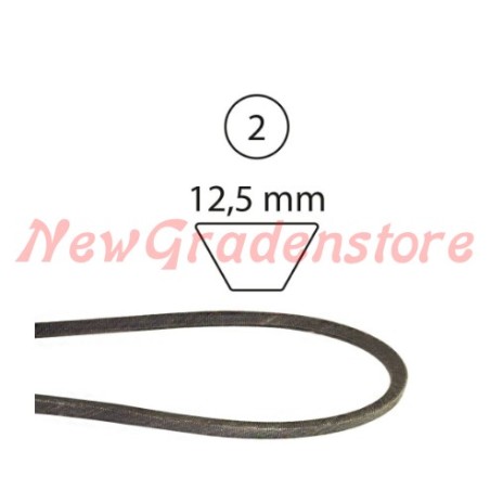 Correa para cuchillas de tractor de césped MEP Chopper 76 SPAX 1207 13003500 53121154 520241 | Newgardenstore.eu