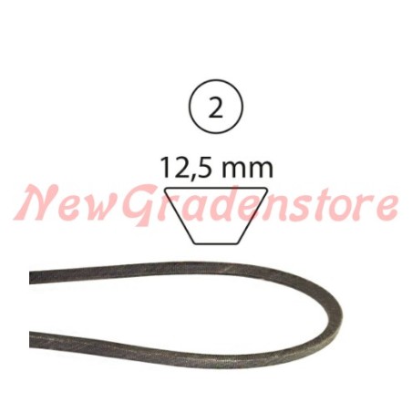 MEP Chopper 76 SPAX 1207 13003500 53121154 520241 lawn tractor blade belt | Newgardenstore.eu