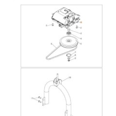 TRANSMISSION D'ORIGINE EMAK PB4001000002 | Newgardenstore.eu