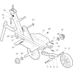 TELAIO PARAOLIO + TAPPO ORIGINALE EMAK 68692007 | Newgardenstore.eu