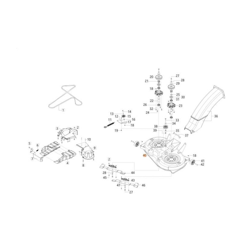 PIATTO DI TAGLIO ORIGINALE EMAK AK493562R