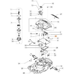 ORIGINAL ELECTRONIC BOARD EMAK AK454889 | Newgardenstore.eu