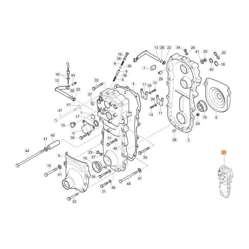 ORIGINAL GEARBOX GROUP EMAK 68720179AR