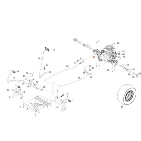 TRANSMISSION ORIGINALE EMAK AK473563 | Newgardenstore.eu
