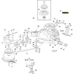 ORIGINAL REAR AXLE EMAK G118400960E0