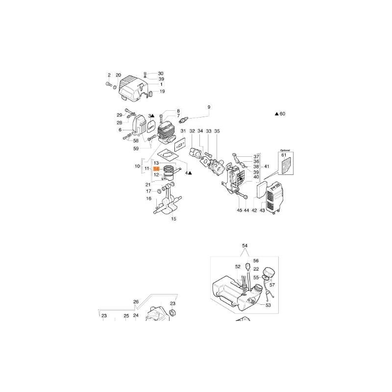 URSPRÜNGLICHES SEGMENT EMAK 61050046R