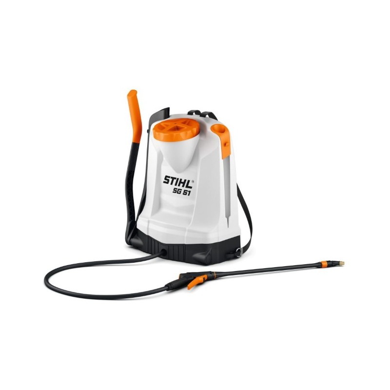 Pulverizador de mochila STIHL SG51 ideal para cultivos de campo Tanque de 12L