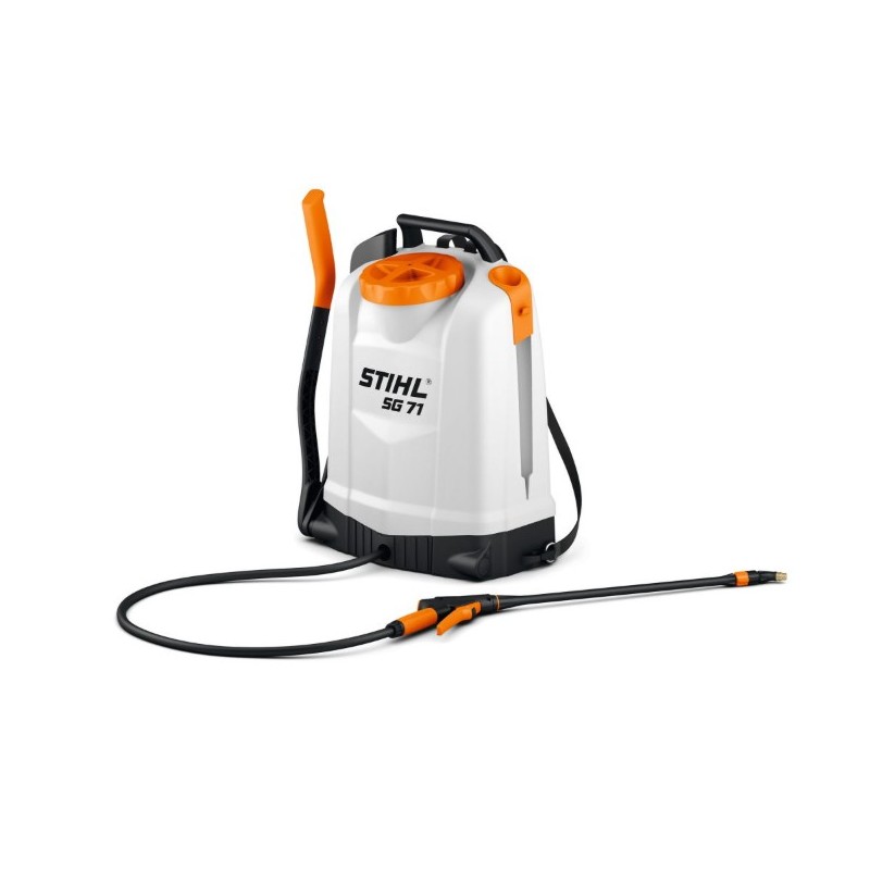 Pulverizador de mochila STIHL SG71 ideal para cultivos de campo Tanque de 18L