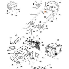 BAGUE DE COMPENSATION 21X28,8X0,3X1,7 ORIGINAL EMAK 3027002 | Newgardenstore.eu