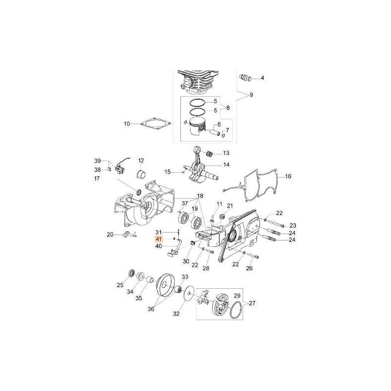 Bague EMAK G originale 3049030