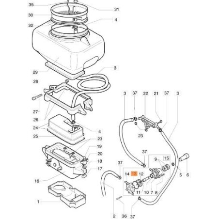 ANELLO ORIGINALE EMAK 3049064R | Newgardenstore.eu