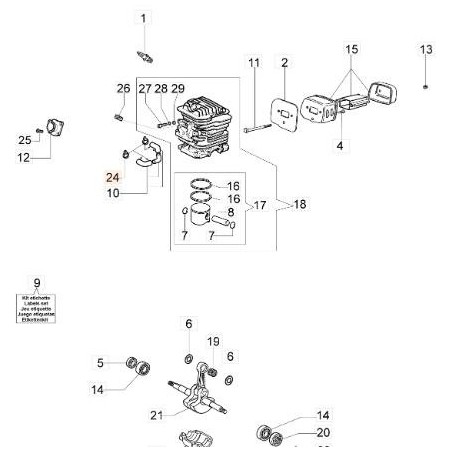 ABRAZADERA EMAK ORIGINAL 3059017 | Newgardenstore.eu