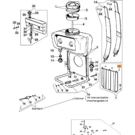 ORIGINAL EMAK FLANGE 365200316 | Newgardenstore.eu