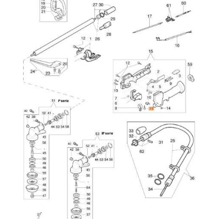 VIS EMAK ORIGINALE 3960061AR | Newgardenstore.eu