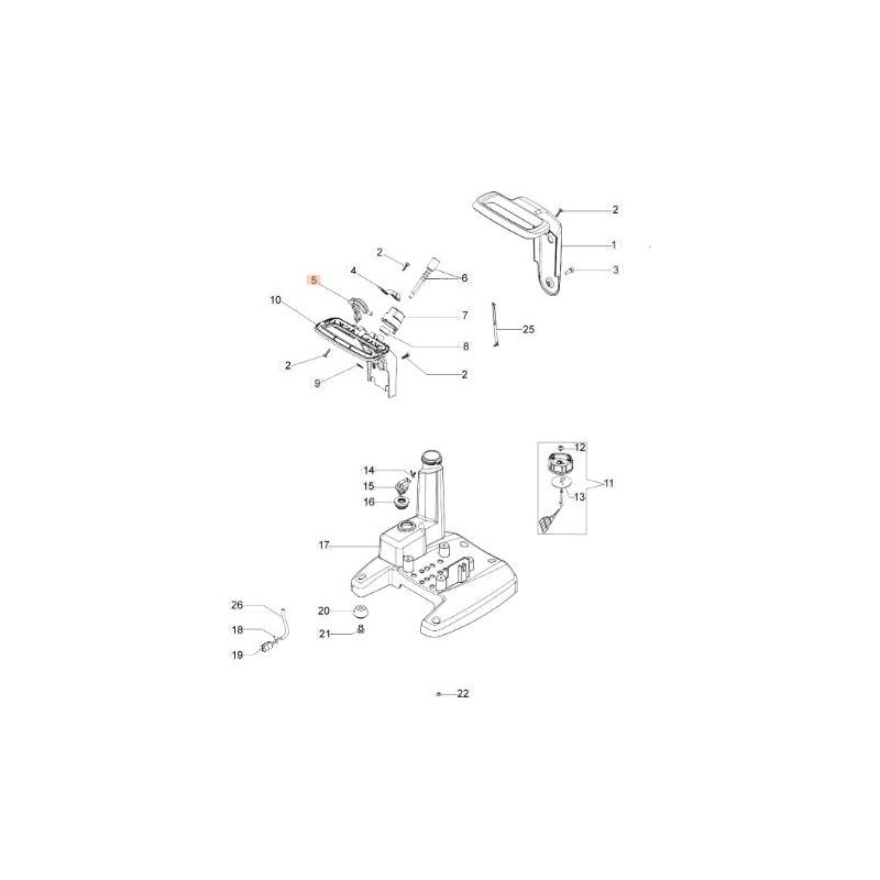 ACCELERATORE  ORIGINALE EMAK 55020005R