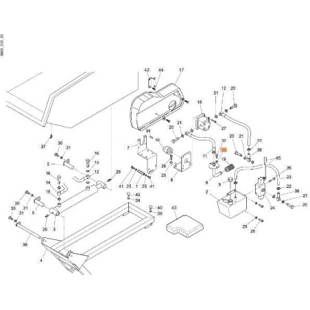 ARANDELA EMAK ORIGINAL YN4359300 | Newgardenstore.eu