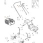 Vis de lame de tondeuse à gazon d'origine OLEOMAC G44P G44PE G44PK 3960013R